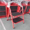 2 Step Folding Ladder Red. 