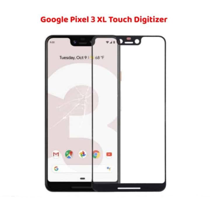 Google Pixel 3 XL OCA + Touch Glass Digitizer Replacement for Google Pixel 3 XL (Only Touch Glass Not Panel)