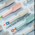 Self Cleaning Hair Brush Massage Anti-static Hair Smoothing and Styling Tool. 