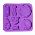 Pet Tag Resin Molds Pet Tag Mold For Resin Dog Tag Mold Keychain Silicone Mold Epoxy Resin Casting Diy Crafting Resin Silicone Molds, Pendant Making Supplies Diy Keychain Crafts Molds For Candles. 