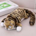 Funny Simulation Touch to Roll Electric Cat Roll Plush Animals Cats Toys Kid - 30cm. 