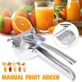 Manual juicer, fruit press juicer,hand squeezer,hand operated press machine manual juicer for orange juice, lemon, water melon, pomegranate juice. 