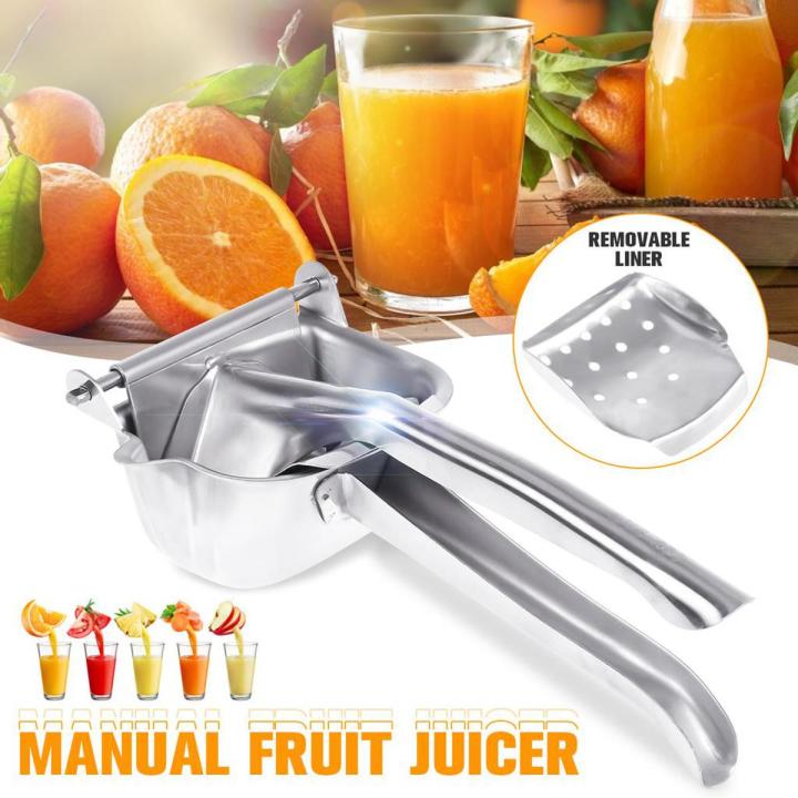 Manual juicer, fruit press juicer,hand squeezer,hand operated press machine manual juicer for orange juice, lemon, water melon, pomegranate juice