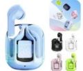 AIR 31 Wireless Earbuds Bluetooth 5.3 Transparent Case IPX5 Waterproof with Type-C Charging. 