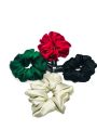 Scrunchie, Elastic hair Band, Silk Elastic hand Band, Multi colors Multi options Multi variant. 