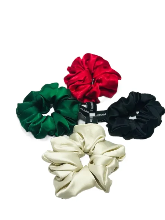 Scrunchie,%20Elastic%20hair%20Band,%20Silk%20Elastic%20hand%20Band,%20Multi%20colors%20Multi%20options%20Multi%20variant%20-%20Image%203