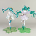 Hatsune Miku Handmade Cartoon First Second Generation Angel Long Hair Princess Beauty Model Ornaments. 