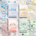 twisted series by ana huang ( twisted love , twisted hate , twisted games , twisted lies) 4 books set. 