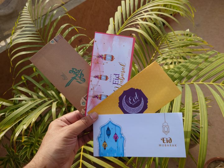 Money Envelope/Folder For Eid-Al-Fitar And Eid-Al-Ahad (10-20 pieces) Packet