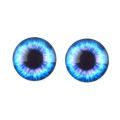 20Pcs 10MM/16MM/20MM Funny Toy Dinosaur Animal DIY Crafts Time Gem Glass Dolls Eyes Eyeballs. 