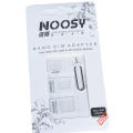 Noosy 4 in 1 Sim Card Adapter Kits with Nano Sim Adapter and Micro Sim Adapter. 