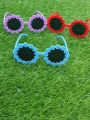 Fashion Girls Sunglasses Cute Round Frame Children Summer Outdoor UV Protection Sunglasses. 