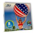 Beach Ball For Kids, Beach Ball, Kids Swimming Ball, Beach Ball, Swimming Essentials, Beach Toys HUGE 60" Inflatable Beach Balls 5ft H2o Go American Flag USA. 