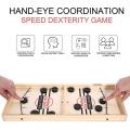 Ejection interactive board game Toy Chess Fast Ice Hockey Foosball Toy for Kids. 