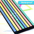 1280 PCS Highlighter Tape Morandi Neon Clear Highlighter Strips Flags Stickers Long Fluorescent Strips. 