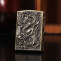 ZORRO/ Zorro Metal Heavy Armor Kerosene Windproof Lighter Relief Dragon and Phoenix One Piece Dropshipping Hot Lighter. 