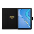 (New) Voltage Coloured Drawing Smart PU Tablet Case with Sleep / Wake-up Function For Samsung Galaxy Tab A9. 