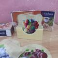 Natural wood Tea Coaster Pack of 6. 