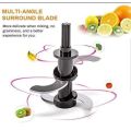3L Chopper Machine Electric, 6 blades Stainless Steel 1000W, 3 Speed Control Multifunctional Food Processor, Meat Grinder, Qeema Machine, Hand Chopper Machine, Meat Chopper,  Vegetable Cutter, Mixer Machine for Kitchen Accessories. 