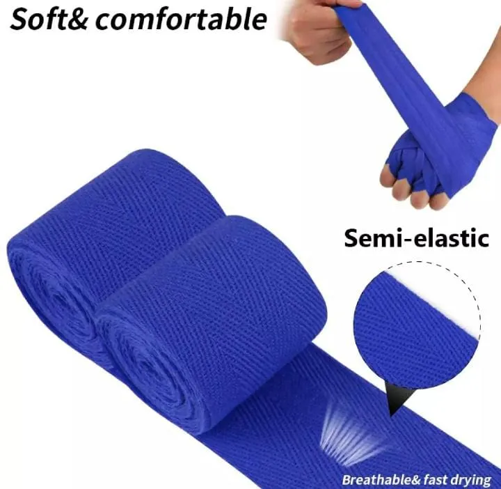 Professional%20Martial%20Arts%20Hand%20Wraps%20Protection%20for%20MMA,%20Muay%20Thai,%20Kickboxing,%201%20Pair%20Hand%20Wraps%20Boxing,%20Semi-Elastic%20Nylon-Cotton%20Handwraps%20for%20Men%20and%20Women%20Personal%20Use%20(Random%20Colour)%20-%20Image%205
