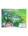 Scrabble Game - Green .  Scrabble board game for kids . Multicolor. Educational toys for kids multicolor. 