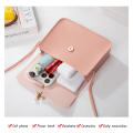 Girl Handbag 2024 new Small Square Bag PU Leather Bag Versatile Shoulder Bag Trend Women Crossbody Bag Contrast. 