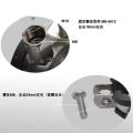 13-59mm Female Stainless Steel Pipe Clamp Bracket Support Hanger Fixed Plumbing Water. 