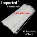 Imported Best Quality Transparent Crystal Clear White Nylon Cable Tie Nylon Cable Ties Plastic Self Lock Tie Self Adhesive Cable Tie Zip Tie Cable Wire Holder Car Wheel Cup Holder Strap Network Cable Cord Wire Tie Zip Strap Plastic Power Tool. 