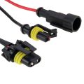 DC12V 35W H1 HID Xenon Light Single Beam Super Vision Waterproof Head Lamp, Color Temperature: 4300K, Pack of 2. 