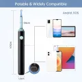 Smart Visual Ear Wax Cleaning Kit with Camera HD – Wireless Ear Cleaner Endoscope – Rechargeable Earwax Removal Tool with Soft Silicone Tips - Rechargeable HD Ear Camera with Mobile Display. 