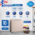 Haier - 12Kg - Twin Tub Top Load Semi Automatic Washing Machine - HWM 120-AS. 