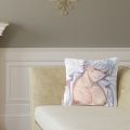 Anime Jujutsu Kaisen Magan Figures Double Sides Printed Pillowcase Home Sofa Cushion Cover Peach Skin Throwing Pillow 45x45cm. 