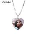 New Call Me By Your Name Pendant Necklace Glass Photo Jewelry Elio Oliver Heart Pendants Necklaces. 