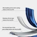 Caisng for Xiaomi Mi 11 Ultra Straight Edge Electroplating Matte Translucent Protective Case Cover. 