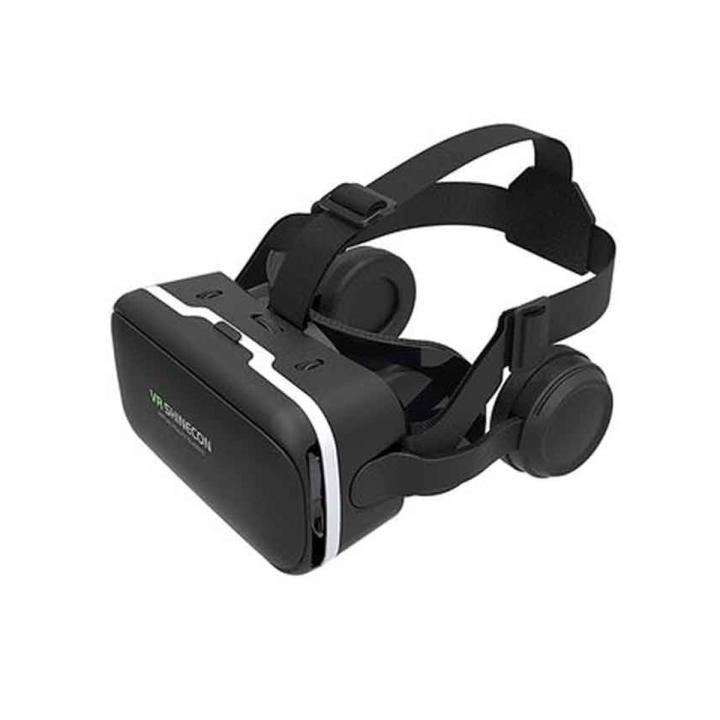 Shinecon 6 Generations 3D VR Glasses Headset With Earphones
