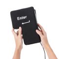 Big Enter Supersized Key USB Pillow Office Desktop Travel Nap For Anti Stress Relief. 