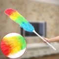 Cleaning Duster, Soft Magic Colorful Feather Duster Brush Anti Static Cleaning Products with Long Plastic Handle. 