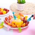 RHS Online 10PCS Animals Food Picks And Forks Lovely Fruit Picks Bento Party Decoration. 