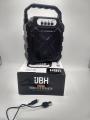 JBH-7002 WIRELESS BLUETOOTH SPEAKER BASE BOOSTING SOUND LED LIGHTFM RADIO USB AUX FT-CARD SUPPORTED. 