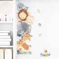 Cute Animal Live in Your Home DIY Wall Stickers/ Home Decor Jungle Forest Theme Wallpaper/Gifts for Cherry Super Store. 