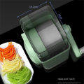 4 in 1 Multifunction Vegetable Cutter Slicer Hand Rotary Vegetable Grater Roller Shredder Potato Radish Scraper for Kitchen Tools. 