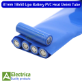 1 ~ 3 Meter Width 81mm Blue 18650 Lipo Battery Packing PVC Heat Shrink Tube Pack Insulated Film Wrap lithium Case Cable Sleeve by Electrica. 