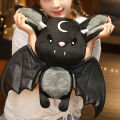 Bat Animal Plush Toy Skin-friendly Breathable Fine Workmanship Home Decor Stuffed Plush Doll for Home. 