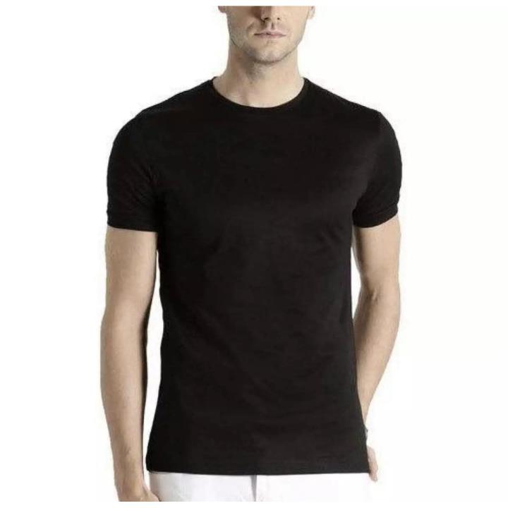 Pack of 2 crew Neck undershirt Round Neck inner wear T-shirt vest ...