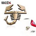 Alloy 3D Scorpio  Shape Badge Sticker Car Logo. 