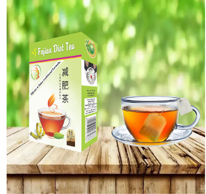 Fujian Diet / Slimming Tea for weight loss, Herbal and blossom Tea- Box Of 16 Tea Bags / Green Tea
