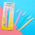 Pack of 3 Tinkle Eyebrow Razor, 3pcs twinkle razor set Facial Hair Remover Eyebrow Trimmer, Sharp Mini Makeup Shaper, Lip Razor Beauty Tool Eyebrow Trimmer and Shaper Pain free Alternative for Beautiful Eyebrows (Pack of 3). 