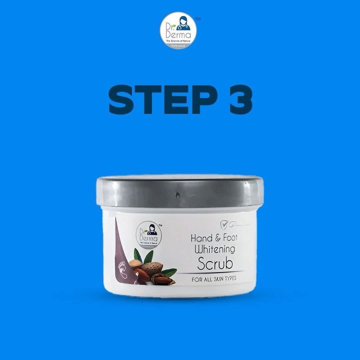 Dr. Derma Hand & Foot Scrub 120 ml.