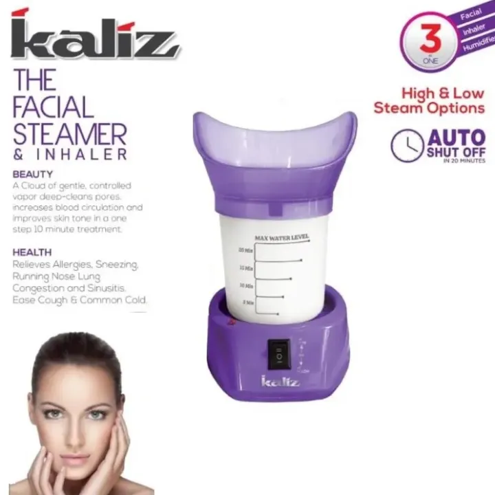 Kaliz%20Facial%20Steamer%202%20in%201%20Steam%20and%20Inhaler%20Instant%20Relief%20for%20Block%20Nose%20and%20Facial%20Usage%20-%20Image%202