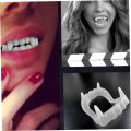 Vampire Teeth White Vampire Fangs Halloween Costumes Props for Kids Halloween Decoration Tesco UK. 